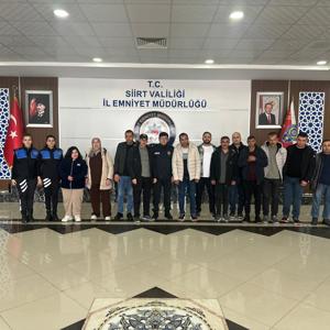 İl Emniyet Müdürlüğüne Anlamlı Ziyaret - fotoğraf 1