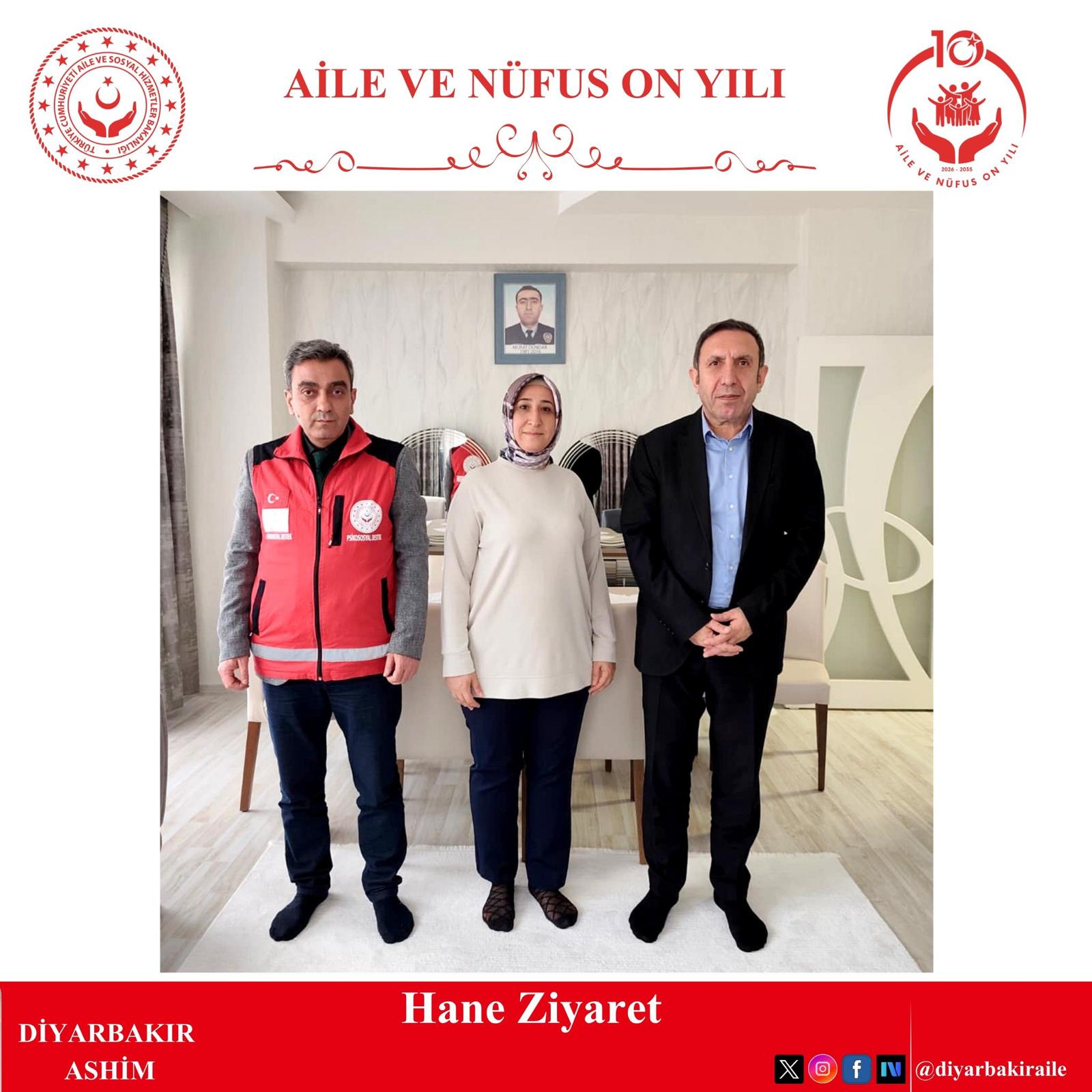 İl Müdürümüz Aydın Polat’tan Şehit Polis Memuru Murat Dündar’ın Ailesine Ziyaret