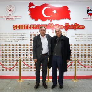 Diyarbakır Gazi ve Şehit Aileleri Vakfı’ndan İl Müdürümüze Ziyaret - fotoğraf 1