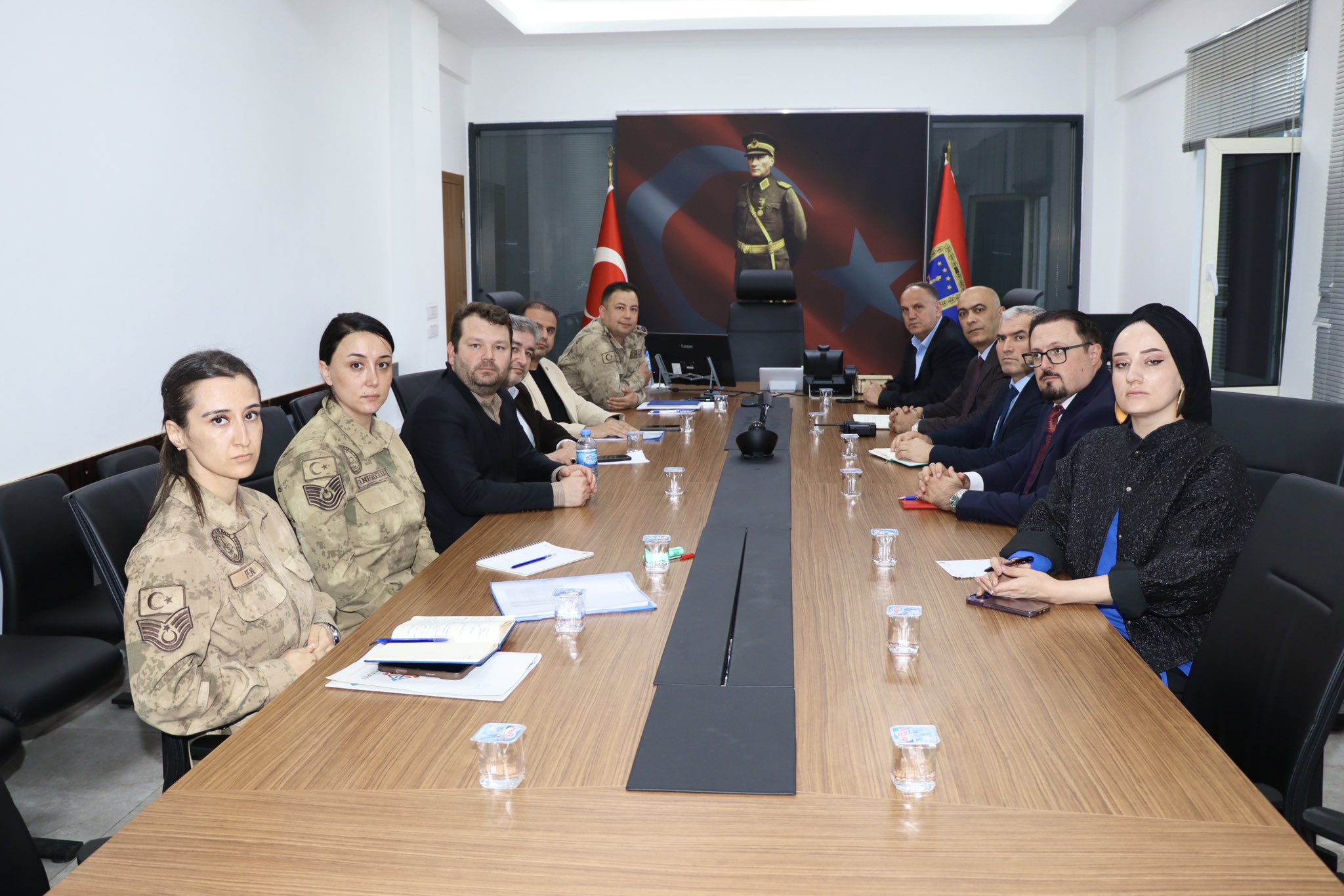 "Batman İl Jandarma Komutanlığında  Toplatı"