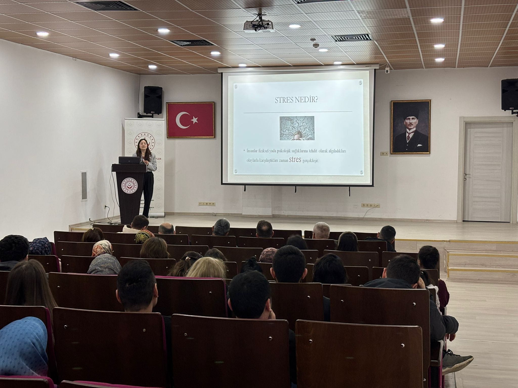 İl Müdürlüğü Personeline Stres Yönetimi Eğitimi Düzenlendi.