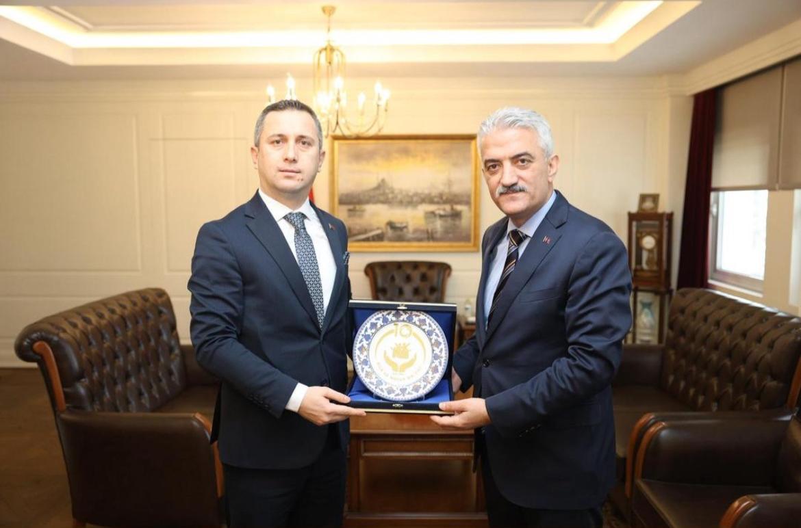 İl Müdürümüzden Valimiz Sayın Mehmet Makas’a Hayırlı Olsun Ziyareti.