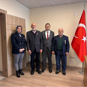 Kıbrıs Gazilerimiz Ferşat Akbay ve Ahmet Acar Kuruluşumuzda Ağırlandı - fotoğraf 1
