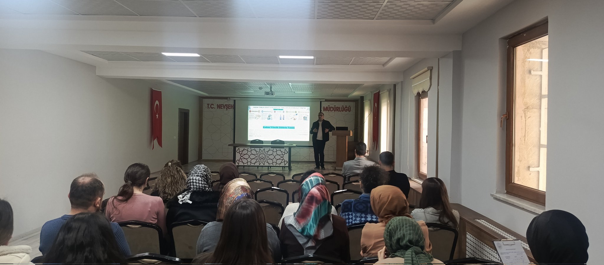 "Kadına yönelik şiddetle mücadelede temel ilkeler ve mevzuat yönetimi" Eğitimi Düzenlendi