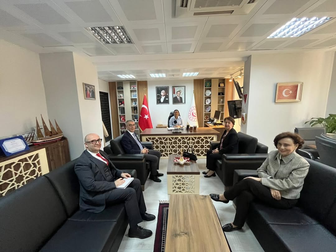 İl Müdürümüz Sayın Emine BÖÇKÜN, Darülaceze Vakfı Heyetini Makamında Ağırladı