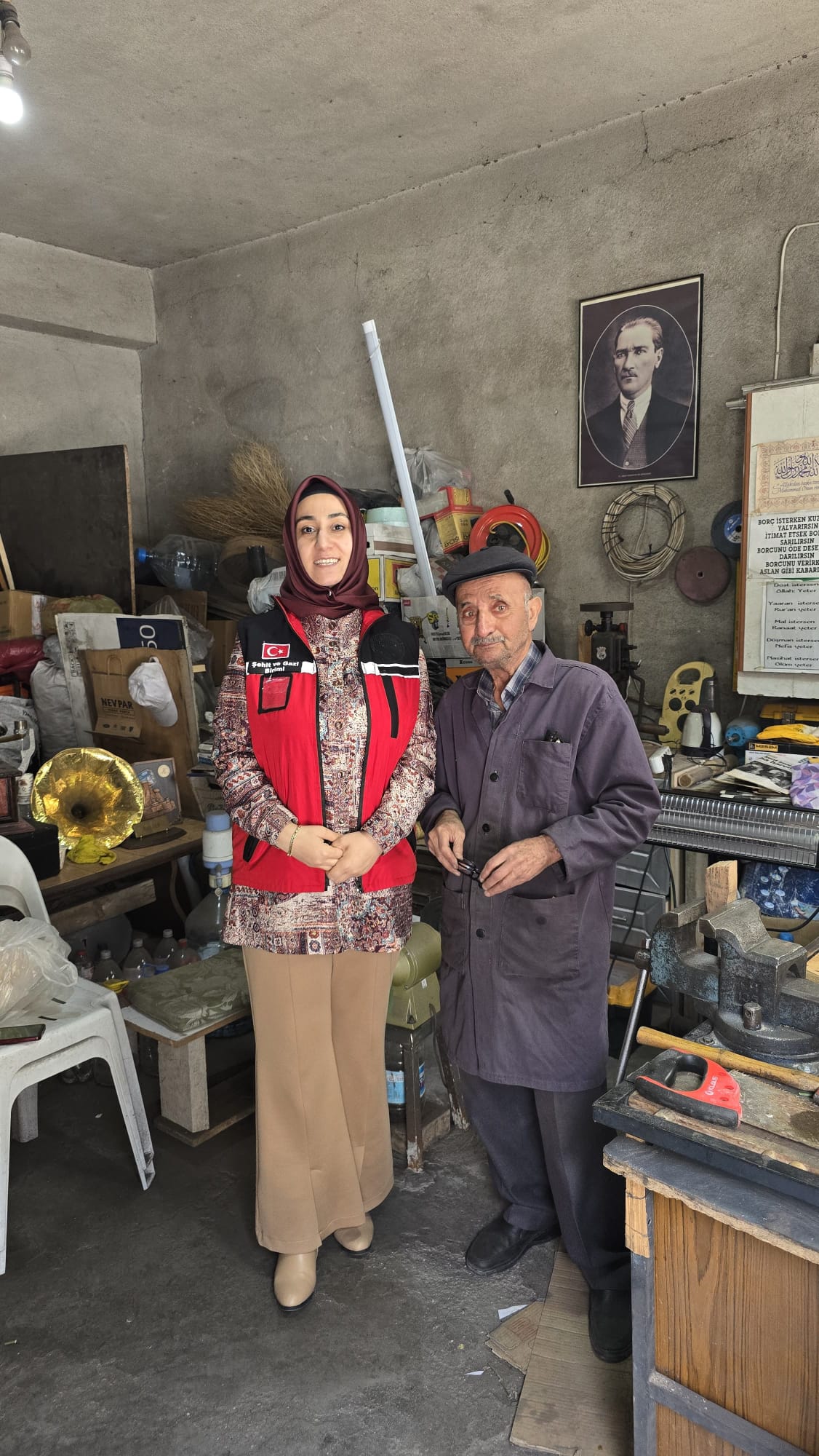 İl Müdürlüğümüz Şehit ve Gazi Birimi Şehidimizin Ailesini Ziyaret Etti