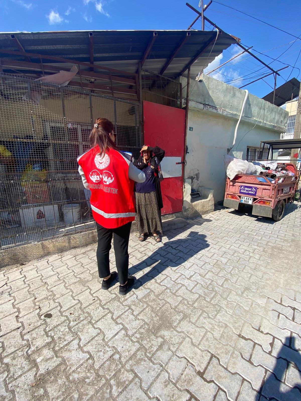 Osmaniye Sosyal Hizmet Merkezi Sosyal Ekonomik Destek Birimi tarafından hane ziyaretleri yapılmıştır.