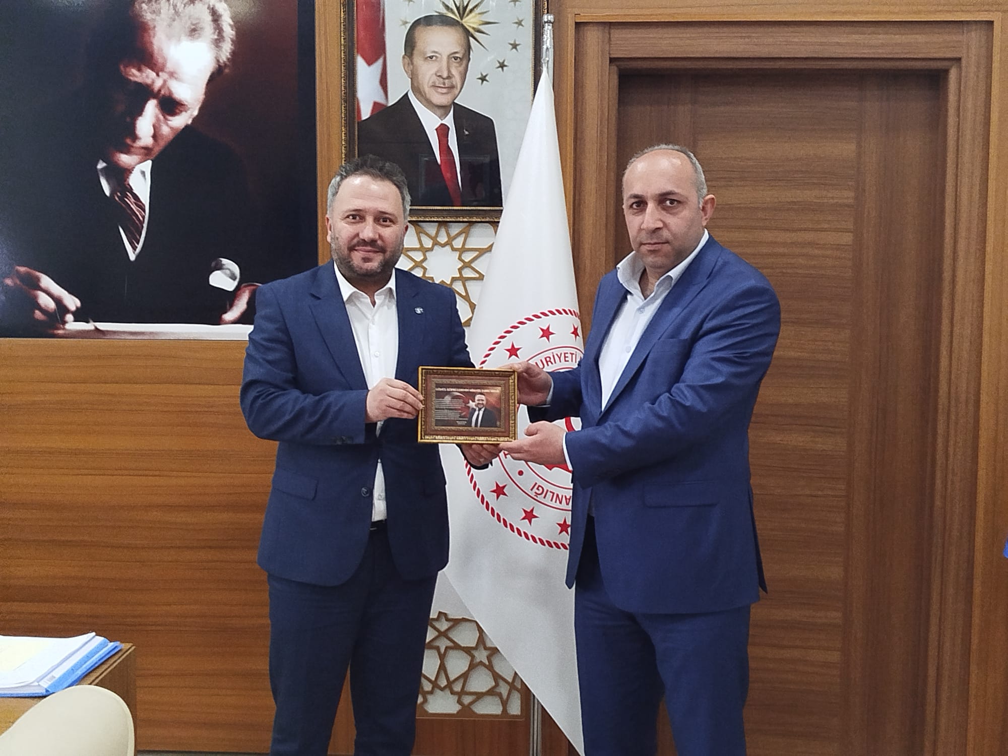 Şehit Emanetinden Anlamlı Makam Ziyareti 