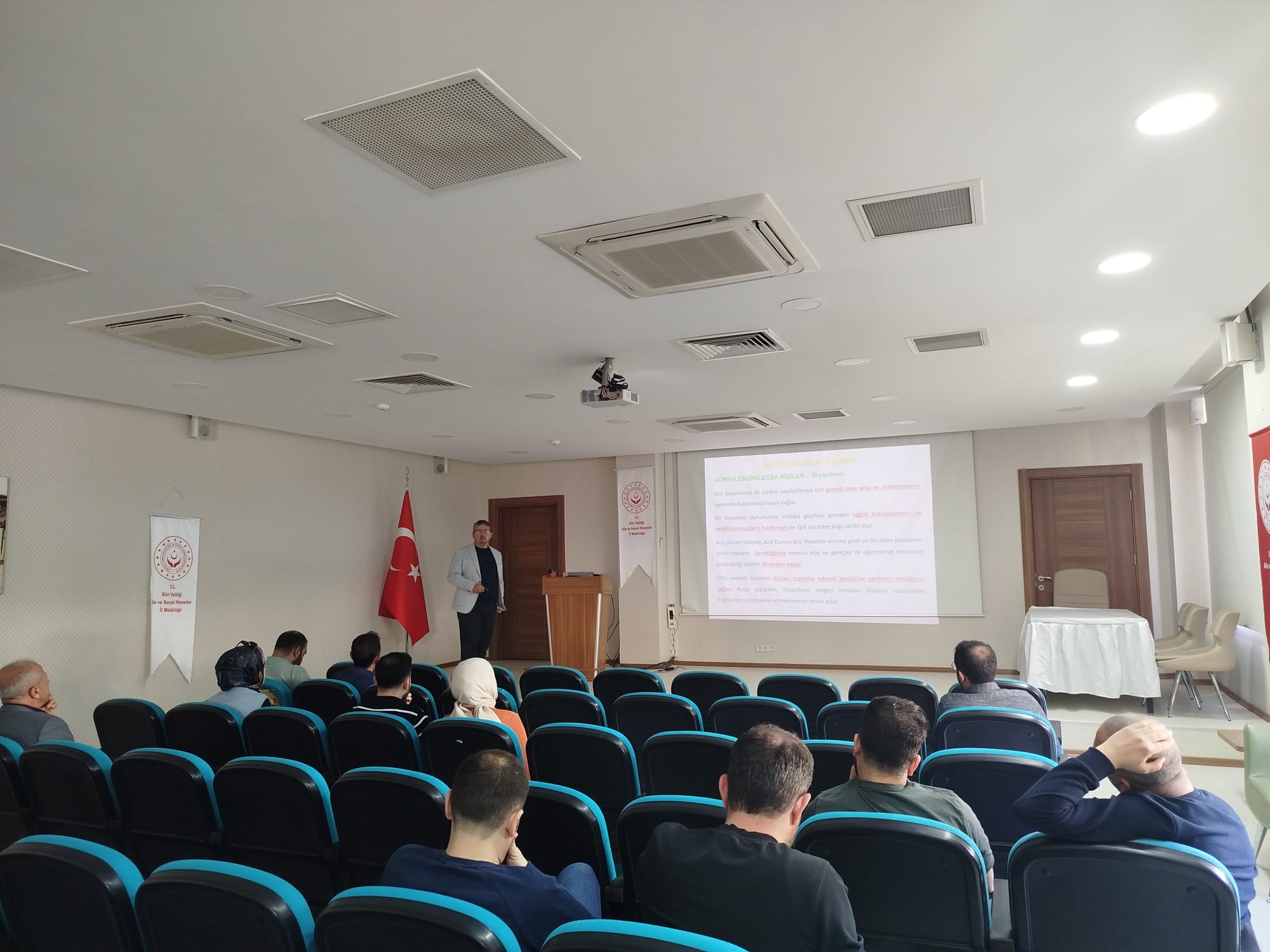 Acil Destek Ekipleri Eğitimi Gerçekleştirildi