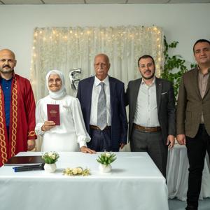 Neriman Çilingir Huzurevi'nde Nikah Merasimi Düzenlendi. - fotoğraf 7