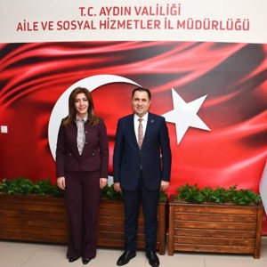Manisa Aile ve Sosyal Hizmetler İl Müdürümüz Sn. Kuduret Gültaş, İl Müdür Yardımcısı Bahar Ünlü İl Müdürümüz Sn. İlkay Türkoğlu’nu Makamında Ziyareti - fotoğraf 2