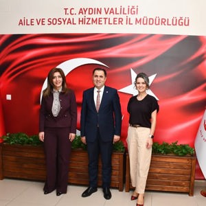 Manisa Aile ve Sosyal Hizmetler İl Müdürümüz Sn. Kuduret Gültaş, İl Müdür Yardımcısı Bahar Ünlü İl Müdürümüz Sn. İlkay Türkoğlu’nu Makamında Ziyareti - fotoğraf 3