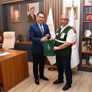 Yeşilay Aydın Şube Başkanı Sencer Gündüz, İl Müdürümüz İlkay Türkoğlu’nu makamında ziyareti - fotoğraf 2