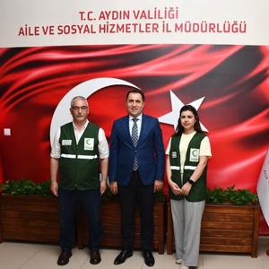 Yeşilay Aydın Şube Başkanı Sencer Gündüz, İl Müdürümüz İlkay Türkoğlu’nu makamında ziyareti - fotoğraf 1