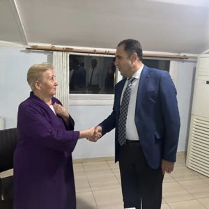 İl Müdürümüz İlkay Türkoğlu, Söke Hilmi Fırat Huzurevi Müdürlüğümüz Ziyareti - fotoğraf 1