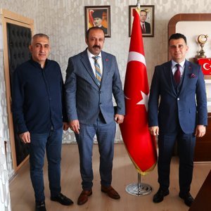 Türkiye Gaziler ve Şehit Aileleri Vakfı Erzurum Şube Başkanı Sn. Rıza Demir Ziyareti - fotoğraf 1