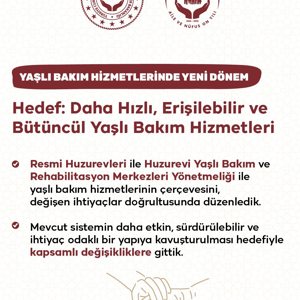 Yaşlı Bakım Hizmetlerinde Yeni Dönem - fotoğraf 1