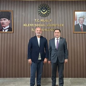 İl Müdürümüz İlkay Türkoğlu, Muğla Aile ve Sosyal Hizmetler İl Müdürümüz Yakup Kütükoğlu’na İadeyi Ziyareti - fotoğraf 1
