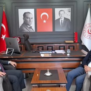 İl Müdürümüz İlkay Türkoğlu, Muğla Aile ve Sosyal Hizmetler İl Müdürümüz Yakup Kütükoğlu’na İadeyi Ziyareti - fotoğraf 2