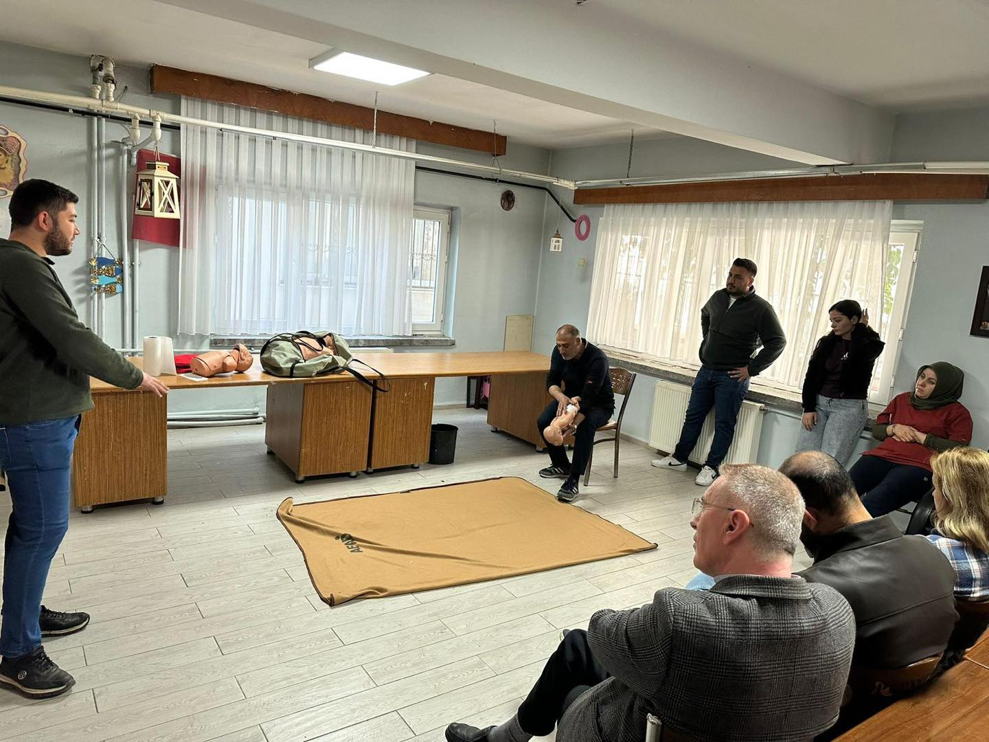 Turgutlu Huzurevi Personeline İlk Yardım Eğitimi Verildi