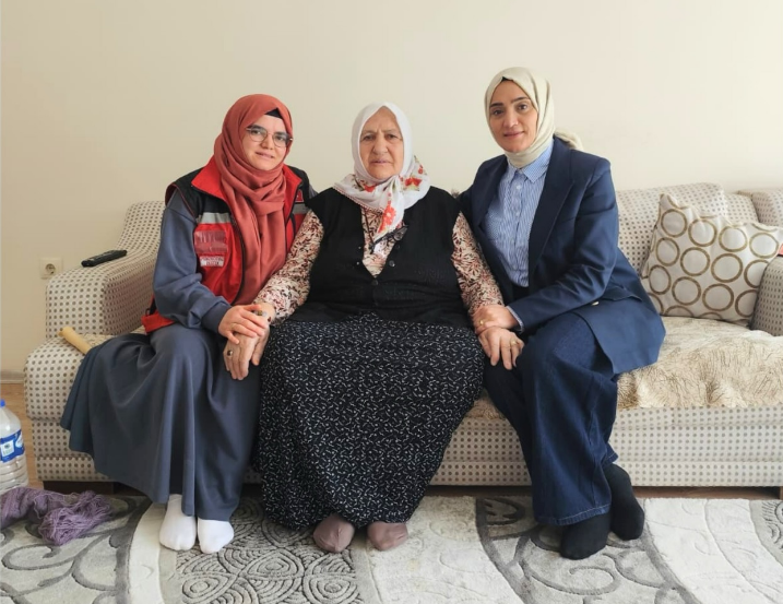 Şehidimiz Resul Adanur Ve Şehidimiz Hakan Yavuz’un Kıymetli Anneleri Hanelerinde Ziyaret Edildi.