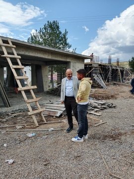 İl Müdürümüz Abdulbari AKSOY yapımı süren Çocuk Evleri Sitesi inşaatında incelemelerde bulundu.           