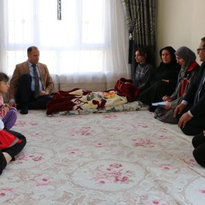 Elim Olayda Yaralanan Öğrencimize Geçmiş Olsun Ziyareti - fotoğraf 1