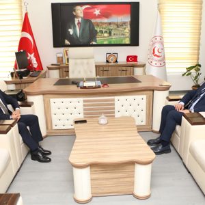 Akçakale Kaymakamımız Sayın Ali CEMAL ALTINÖZ’den İl Müdürümüze Ziyaret - fotoğraf 1
