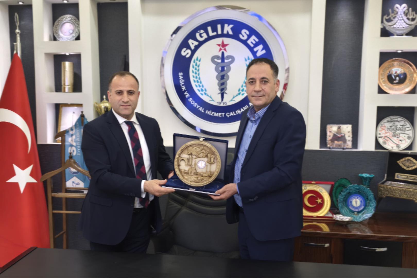 İl Müdürümüzden Sağlık-Sen Şanlıurfa Şubesine Ziyaret