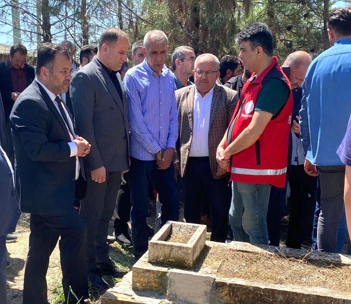 Kahraman Gazimiz Müslüm ÖZTÜRK’ün Kıymetli Babasının Cenaze ve Taziye Törenine Katıldık.