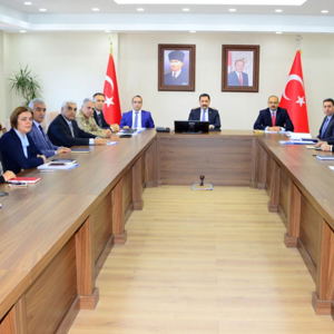 Sayın Valimiz Mutafa MASATLI'nın başkanlığında Kadına Yönelik Şiddetle Mücadele 2020-2021 Eylem Planı bilgilendirme toplantısı yapıldı. - fotoğraf 1