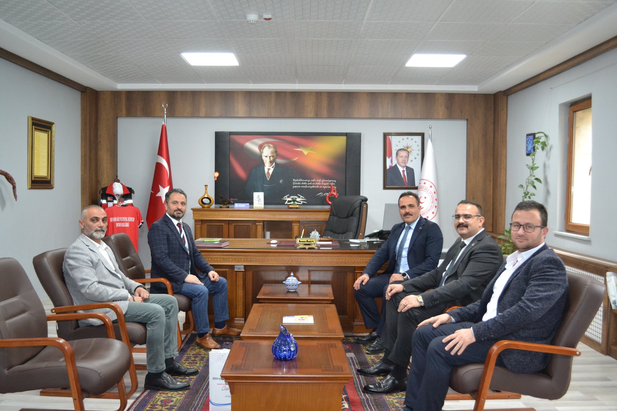 Türkiye Sağlık ve Sosyal Hizmet İşçileri Sendikasından İl Müdürlüğümüze Ziyaret