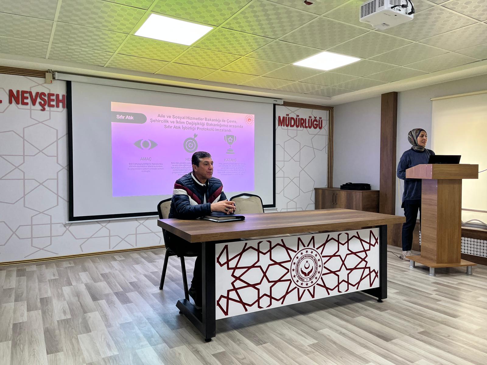 Personellerimize "Sıfır Atık Eğitimi" konusunda program düzenlendi