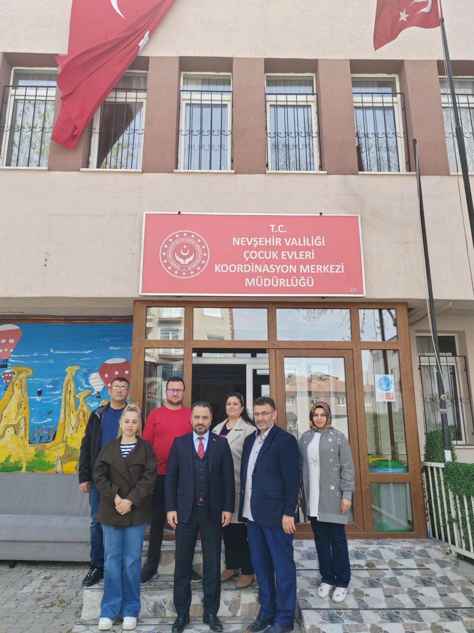 23 Nisan Ulusal Egemenlik ve Çocuk Bayramı münasebetiyle Çocuk Evleri Koordinasyon Merkezimize Ziyaret