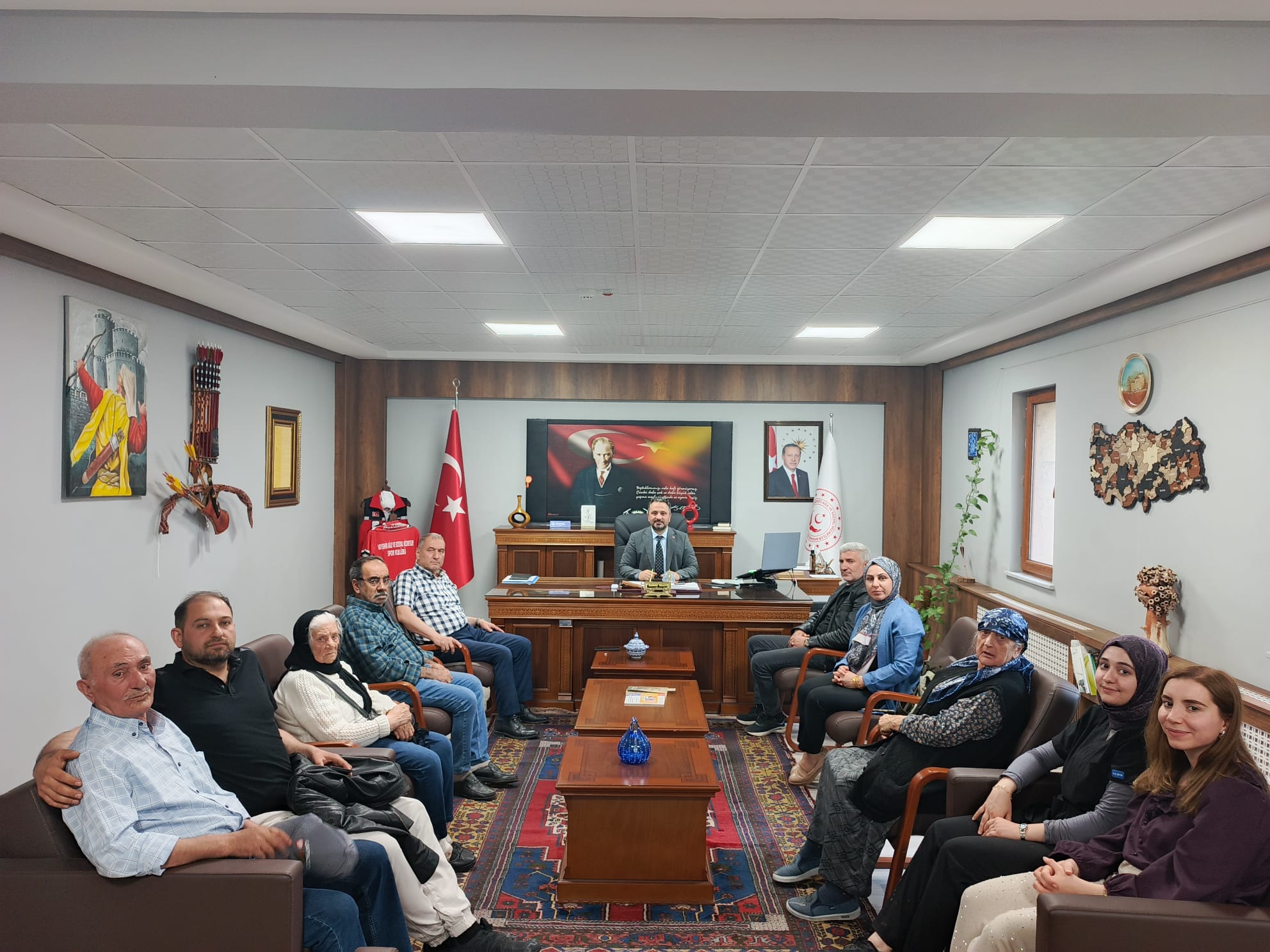 Kapadokya Huzurevimizden İl Müdürümüze Ziyaret