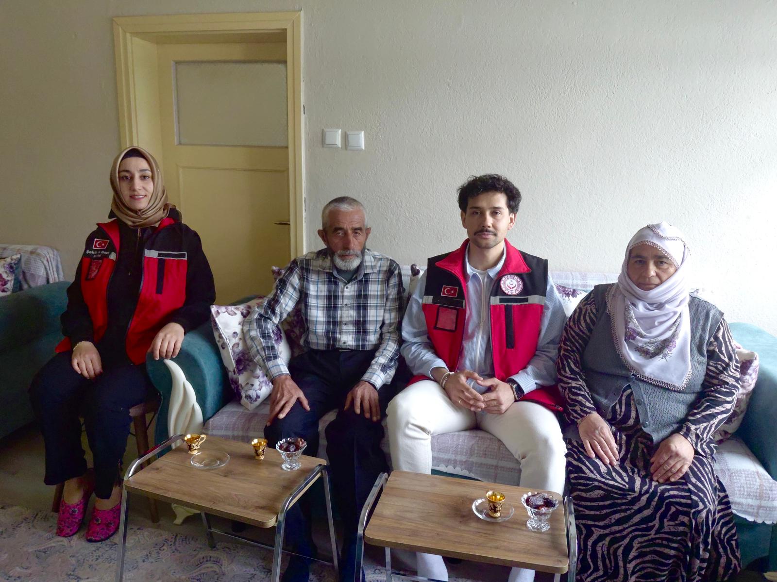 İl Müdürlüğümüz şehidimiz Mesut Avcı’nın ailesini ziyaret etti