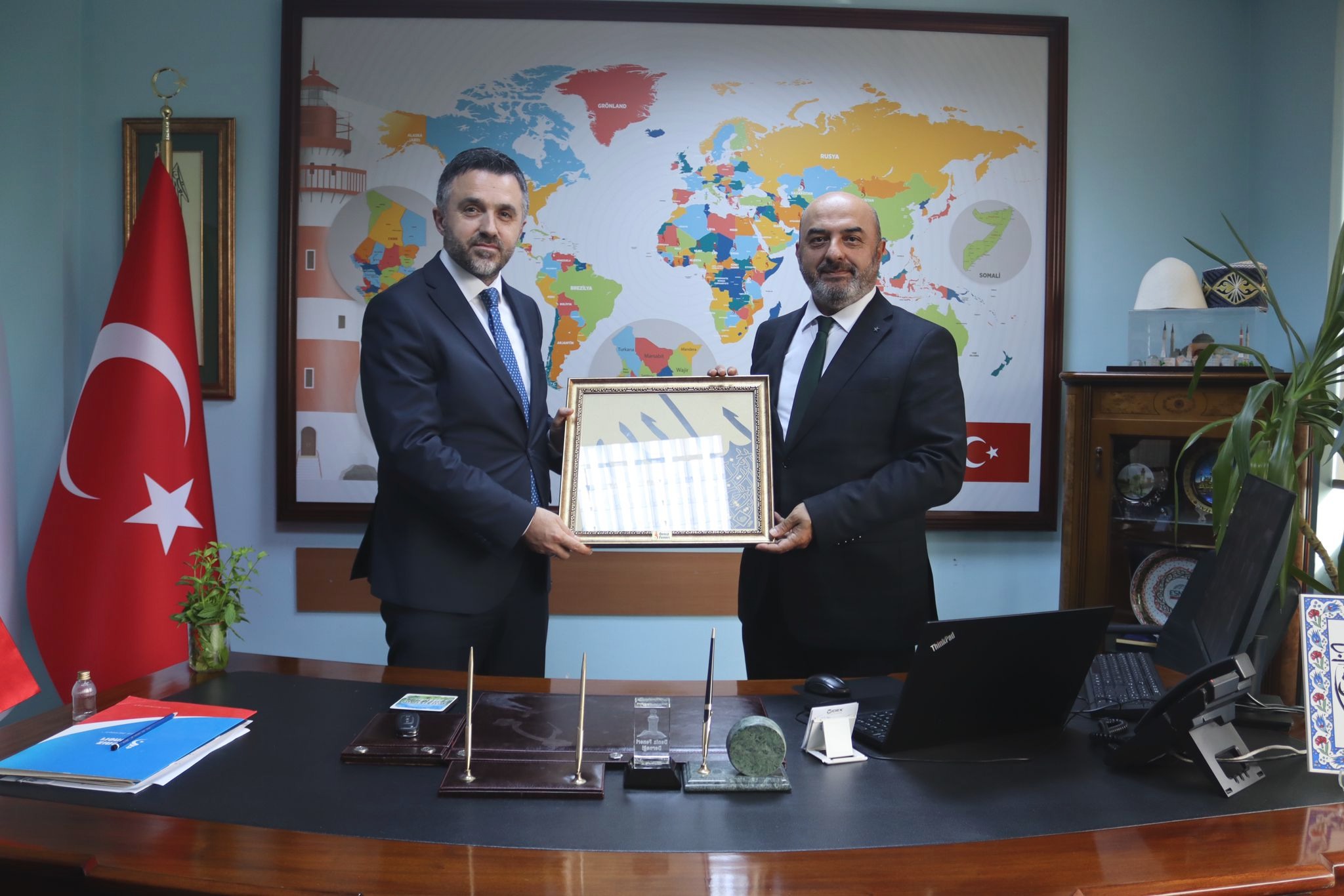 İl Müdürümüz Sn. Ömer Turan, Deniz Feneri Derneğini Ziyaret Etti