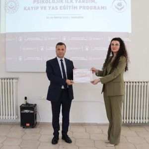 Psikolojik İlk Yardım Kayıp ve Yas Konulu Eğitim Programı Başarıyla Gerçekleştirildi - fotoğraf 11