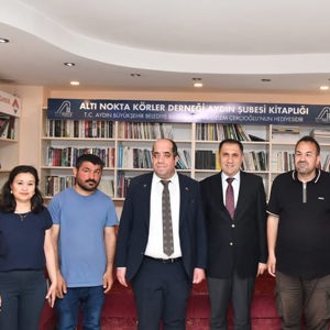 İl Müdürümüz İlkay Türkoğlu, Engelliler Haftası kapsamında Aydın Altı Nokta Körler Derneği Şube Başkanı Bayram Özen ve Dernek Üyelerini Ziyareti - fotoğraf 1