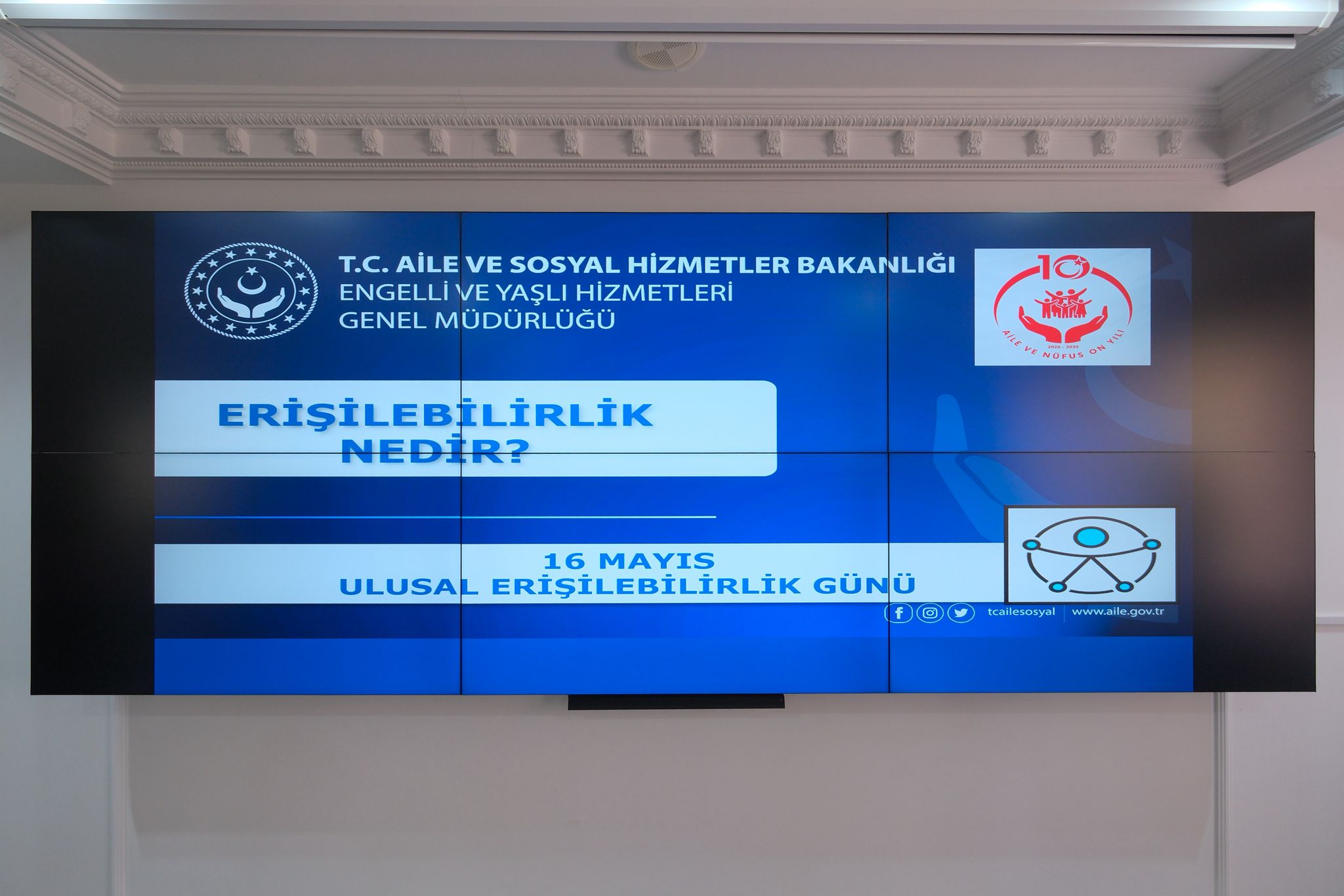 ENGELSİZ YAŞAM İÇİN ERİŞİLEBİLİRLİK ÇALIŞMALARI SÜRÜYOR