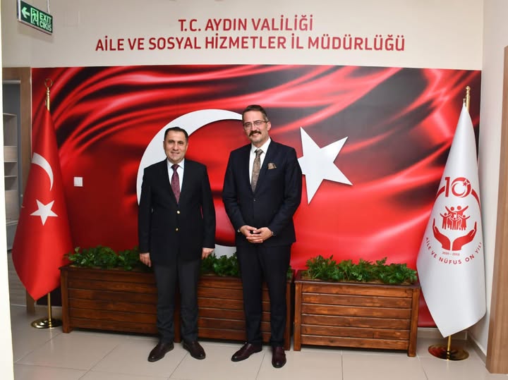 İl Müdürümüz İlkay Türkoğlu,  Denizli Çocukevleri Koordinasyon Merkezi Müdürü Olarak Görevini Sürdüren Seçkin Bilici’yi Makamında Ağırladı