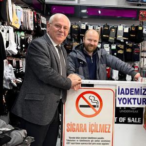 Mecidiye Caddesi’nde Tütünle Mücadeleye Yönelik Bilgilendirme Çalışması - fotoğraf 31