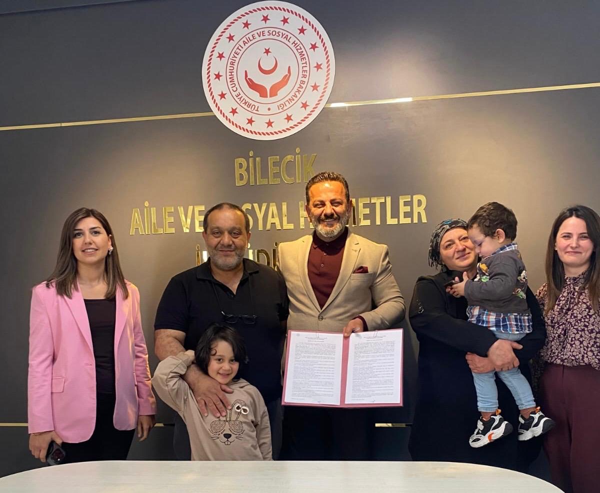Koruyucu Aile Sözleşmesi İmzalandı