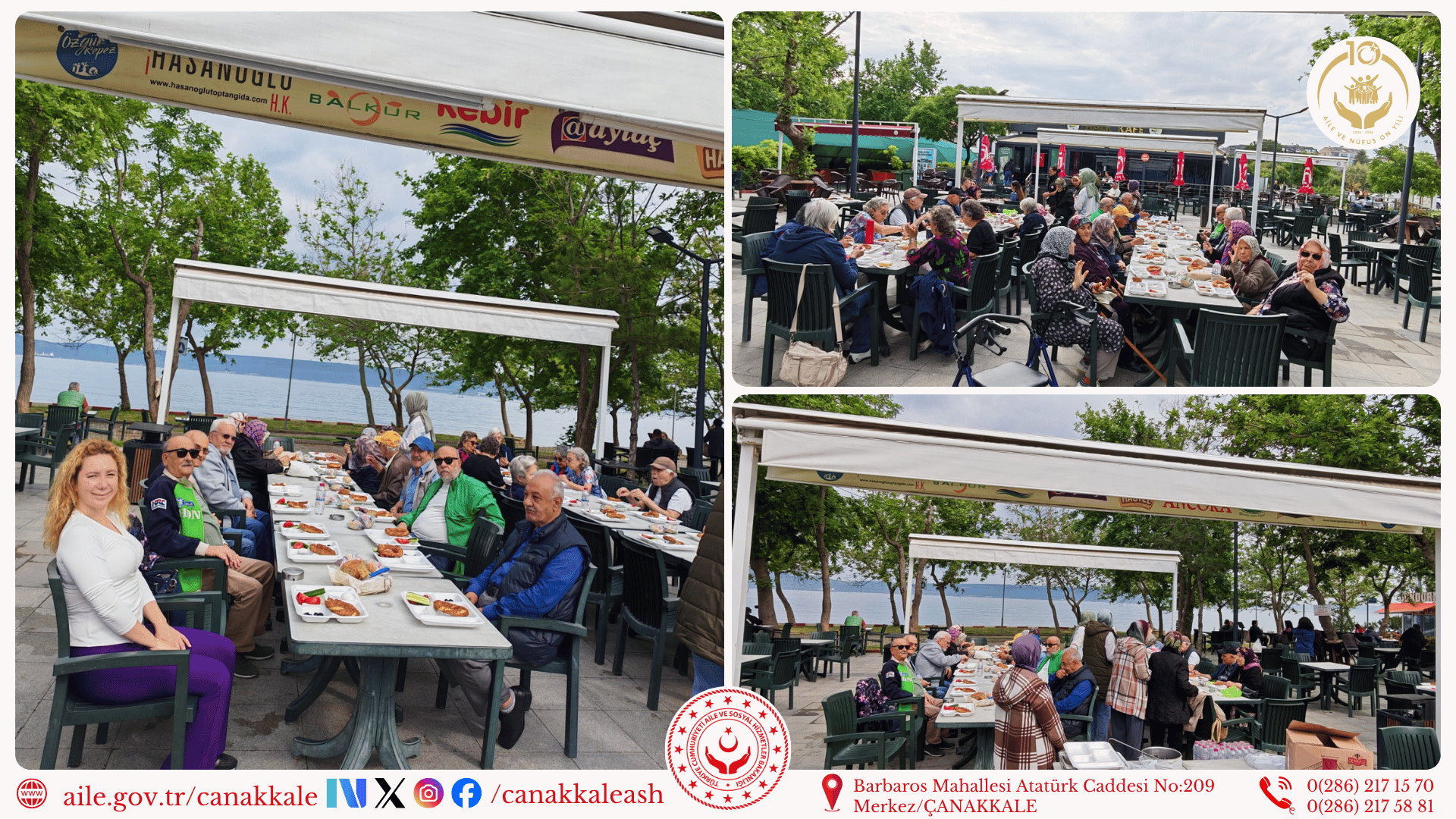 ☕🌿 Huzurevi Sakinlerimiz Halk Cafe’de Bir Araya Geldi