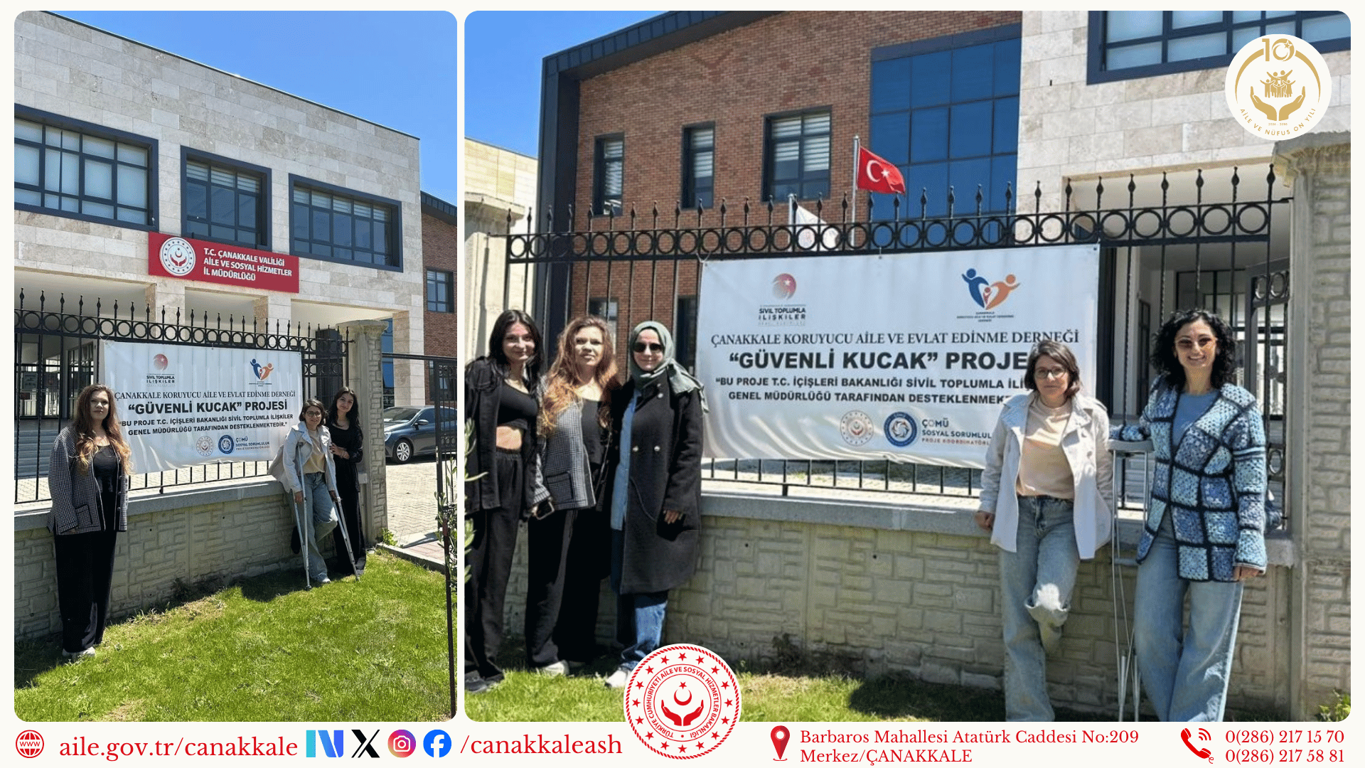 Güvenli Kucak Projesi Sahada Uygulanmaya Devam Ediyor