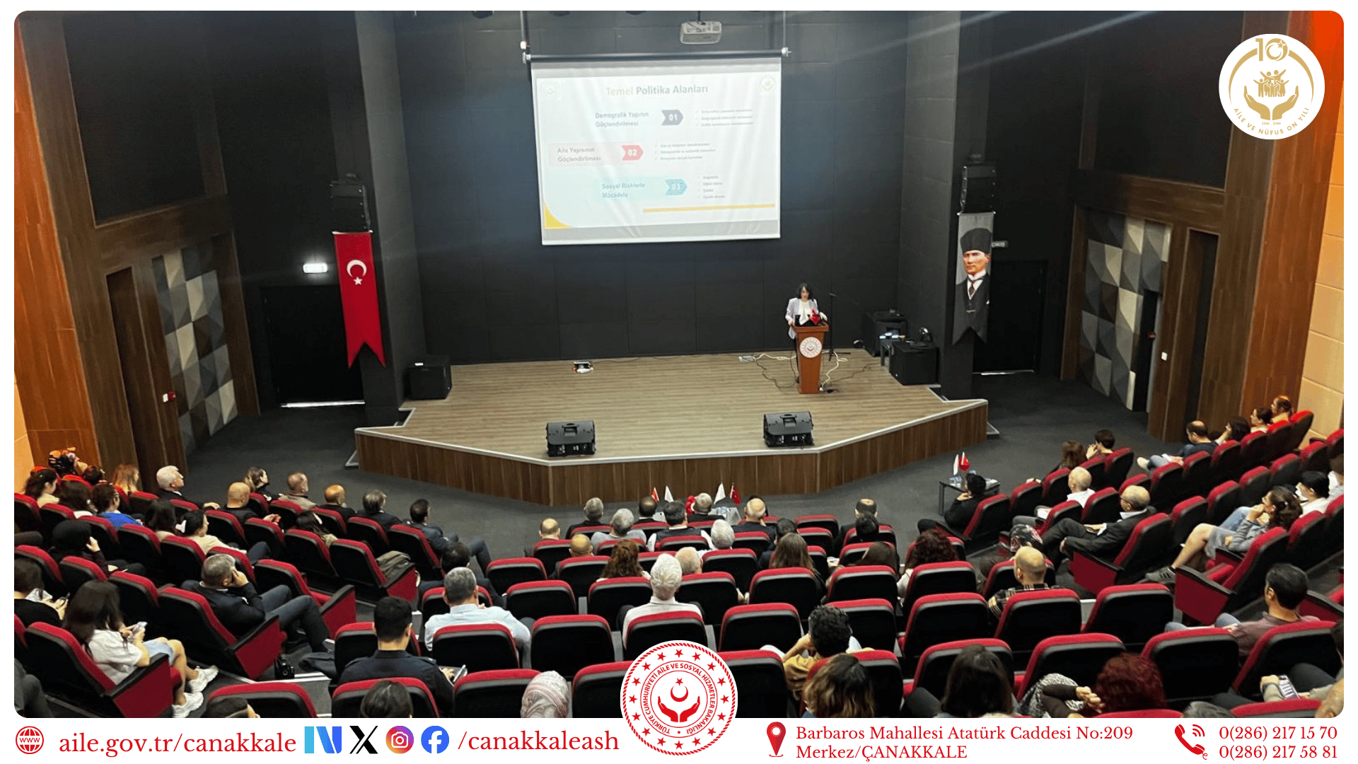 Millî Aile Haftası Açılış Programı Gerçekleştirildi
