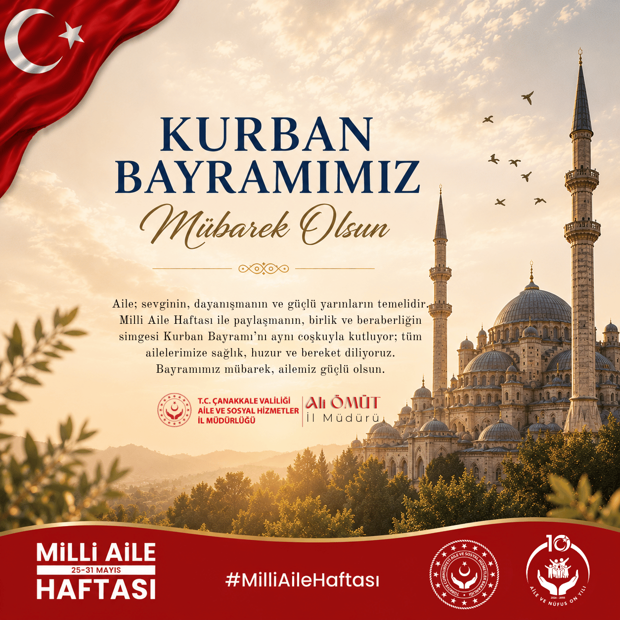 Bayramımız Mübarek, Ailemiz Güçlü Olsun