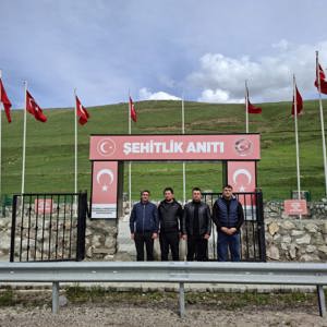 Şehitlik Anıt Alanında İnceleme ve Ziyaret Programı Gerçekleştirildi - fotoğraf 1