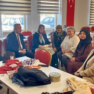 📌 İl Müdürümüz Harun Köksalan’dan Sanata Teşvik Kursumuza Ziyaret 🎨 - fotoğraf 2