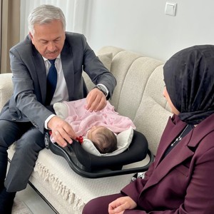 Evlilik Kredisi Hizmetinden Yararlanan Aileyemizin İlk Bebek Sevinci Paylaşıldı - fotoğraf 2